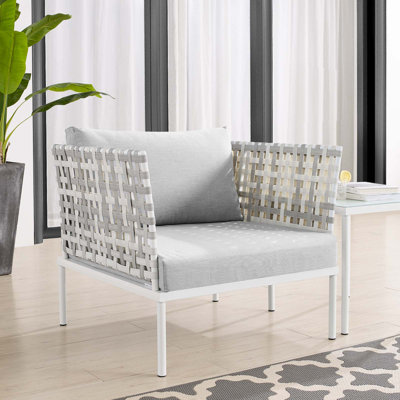 Fauteuil de terrasse en aluminium Harmony Sunbrella