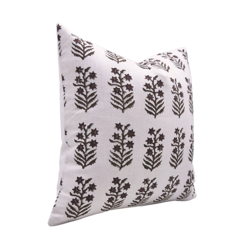 Housse de coussin intérieur / extérieur Floral Linen, H 20 po x l 20 po