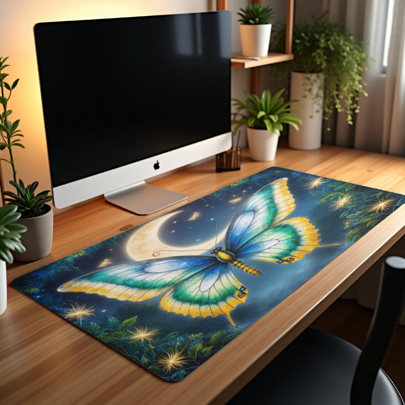 Polyester Desk Pad, 31.5x15.5