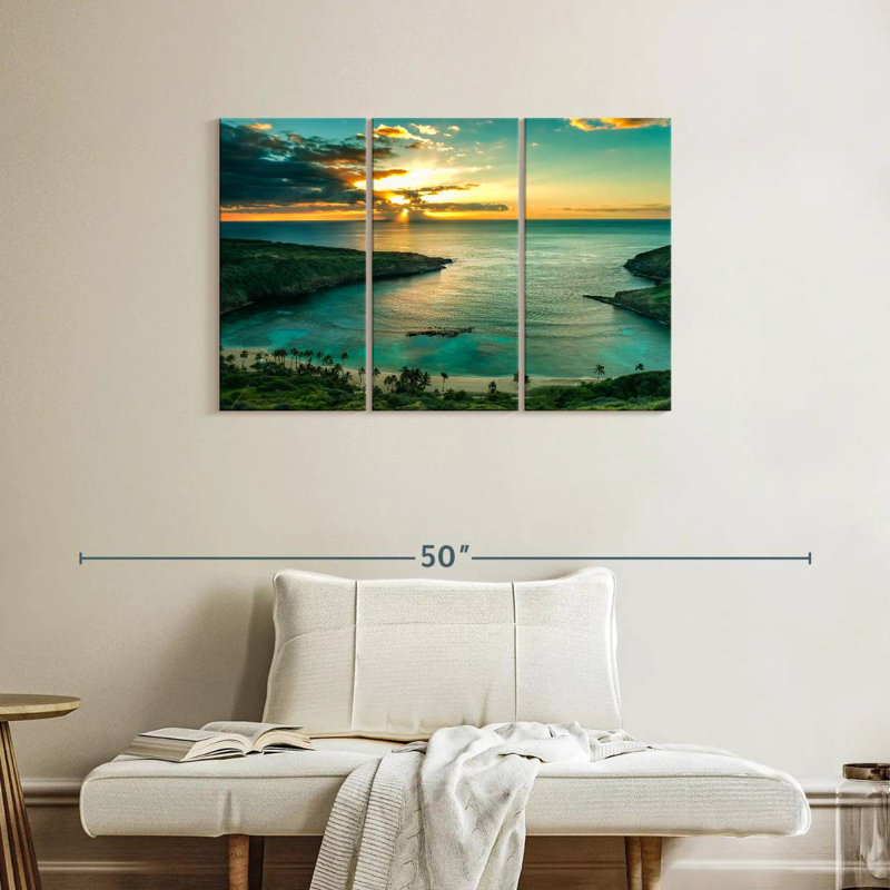 Gillard Hanauma Bay Sunrise, 20" H x 33" W