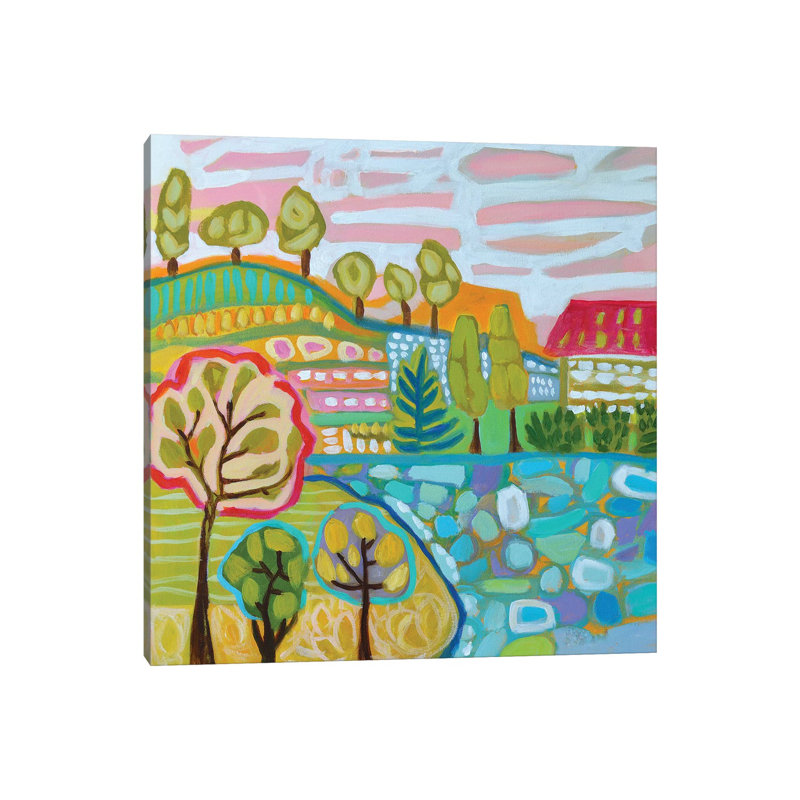 Tree Farm by Karen Fields - Wrapped Canvas Gallery-Wrapped Canvas Giclée, 30.48cm H x 30.48cm W x 1.90cm D
