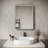 Streamline Rectangular Framed LED Bathroom Vanity Mirror with Defogger, Dimmability, Colour Temperature Change