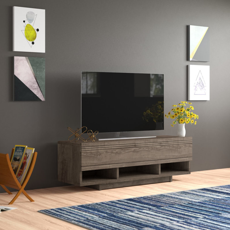 Gess TV Stand for TVs up to 50", Walnut