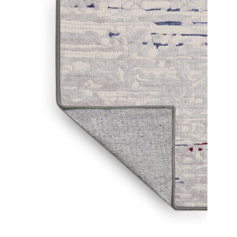 Machine Washable Gray Area Rug