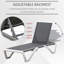 170cm Long Reclining Single Chaise