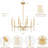 Dimmable Candle Classic Kitchen Island Chandelier-1541991707-1541991705