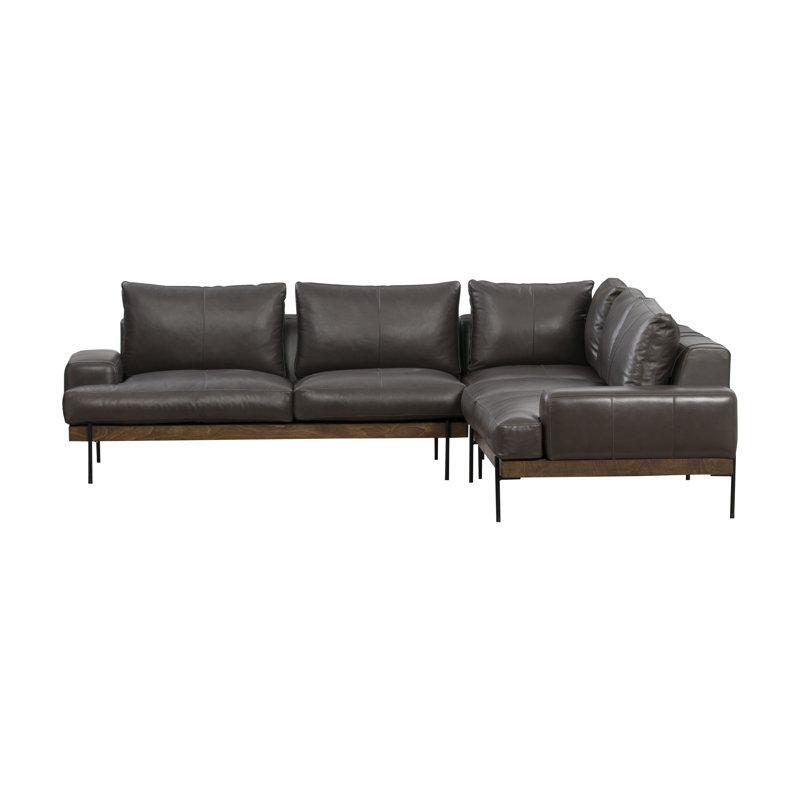 Canapé modulaire en cuir Largo