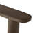 Sargent Yetter Console Table-Rustic Brown Oak Veneer