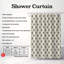 Ivory Dots - Rideau de douche Premium-487662758