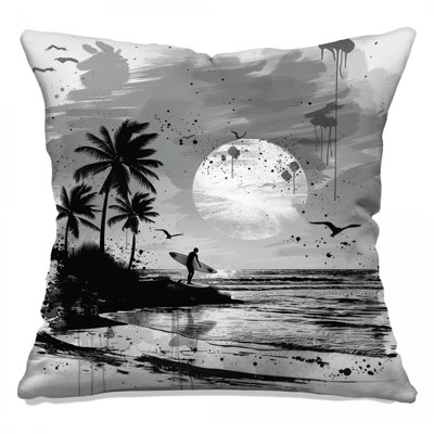 Coussin Surf, coussins double face Nature