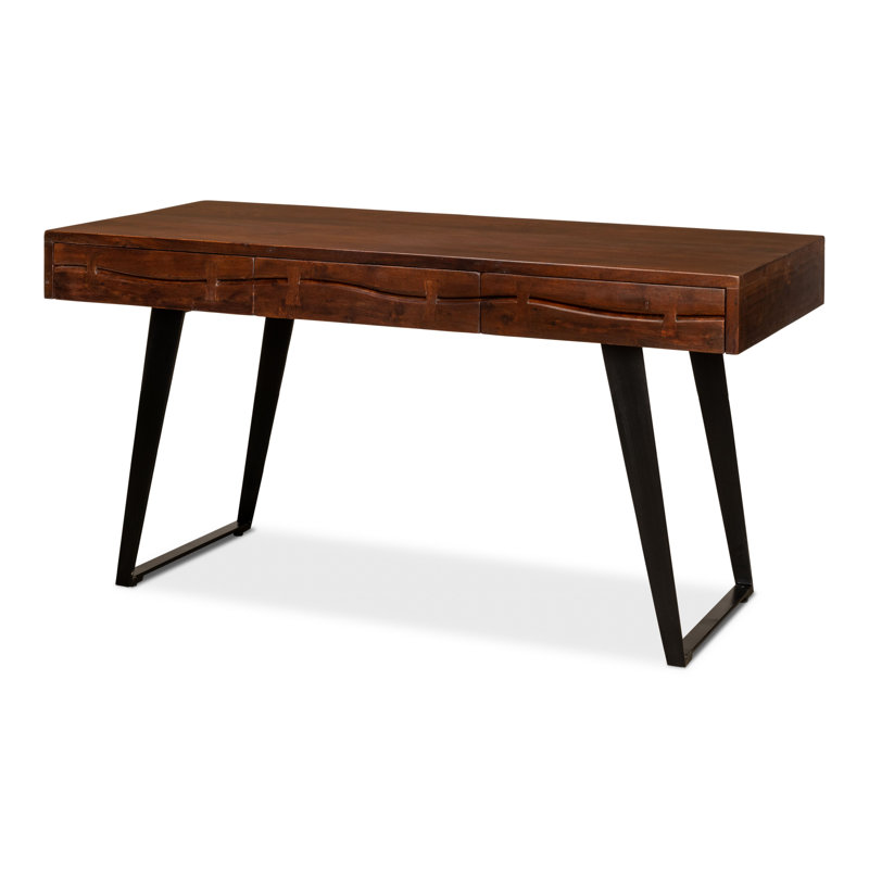 Genius Solid Wood Writing Desk