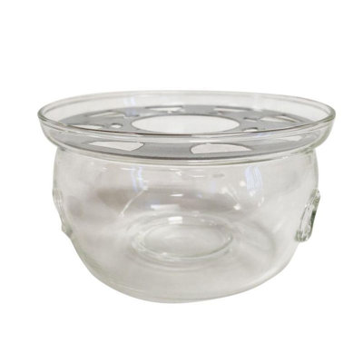 Chauffe-plat de table en verre 3 "