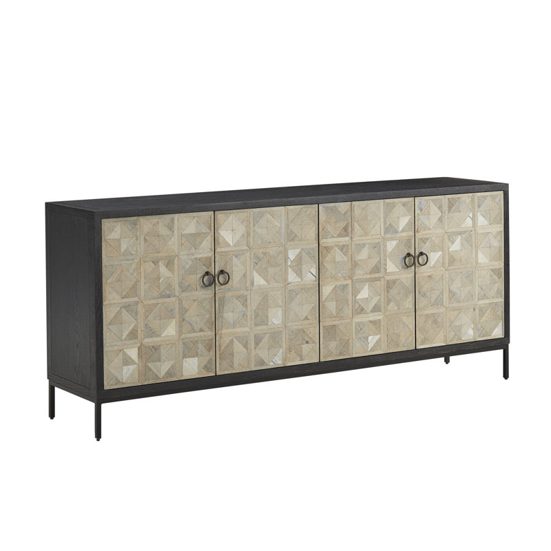 Phokas 78.5'' Solid Wood Sideboard