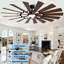Ventilateur de plafond à 8 pales, grand format, avec lumière DEL et télécommande-1271478728-1271478740-1271478751