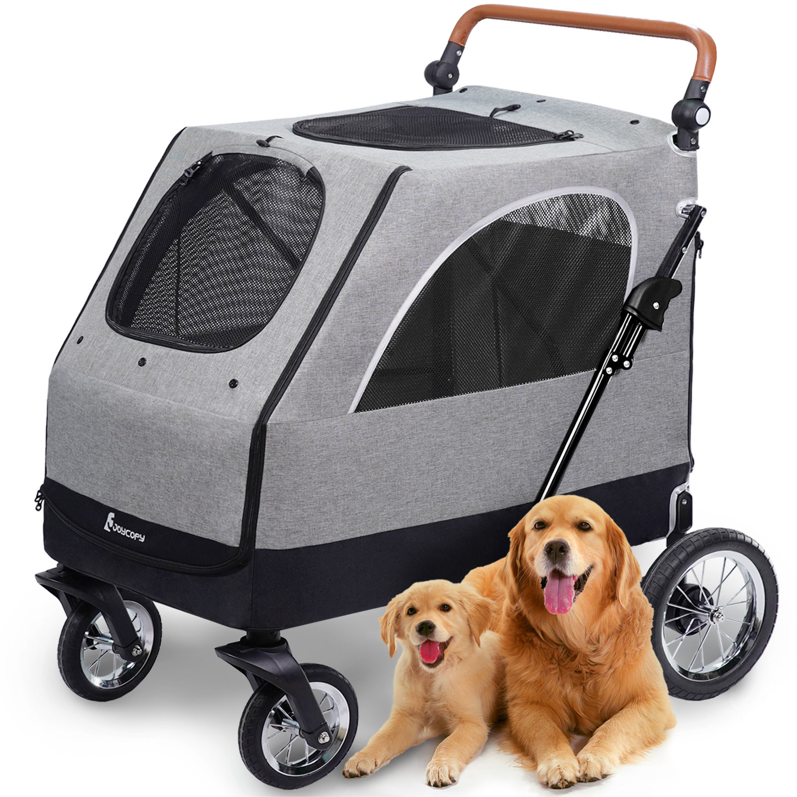 Pet Gear No-Zip NV Pet Stroller for Cats/Dogs, Easy Entry, Gel