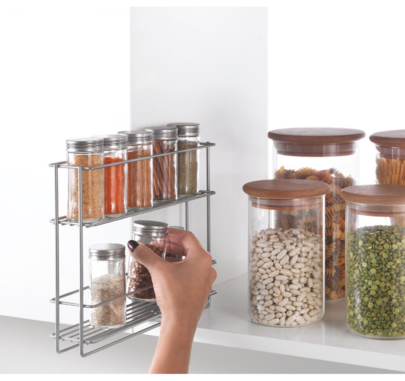 In and Out Build-In Spice Rack