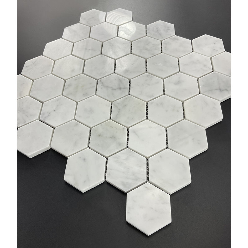 2" X 2" Honeycomb Mosaic Wall & Floor Tile