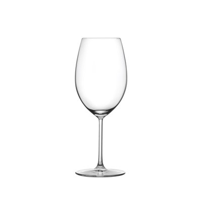 Ensemble rétro de 2 verres à vin rouge en cristal sans plomb 20 oz.