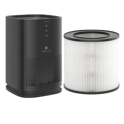 Medify Air Tabletop Air Purifier with True HEPA Filter for 400 Cubic Feet