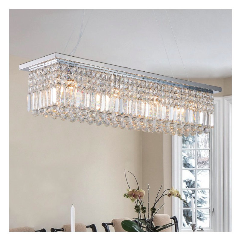 1 - Light Chandelier, Chrome