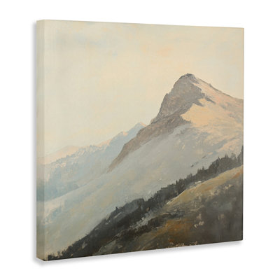 Mountain Mountain Cliff, toile par Petal Prints Design