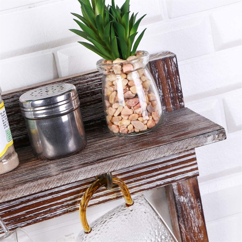 Amere Solid Wood Accent Shelf