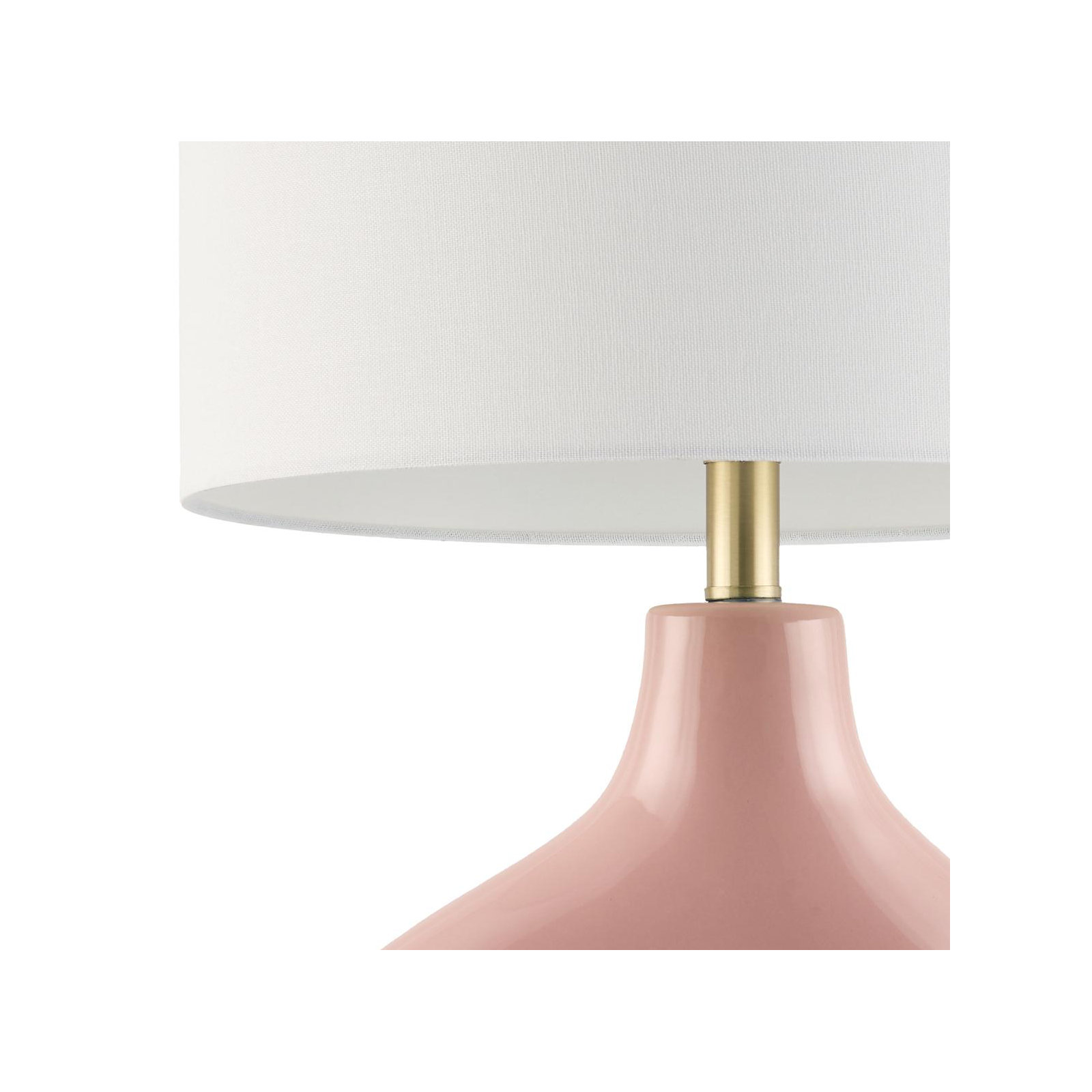Arlis Ceramic Table Lamp, Pink