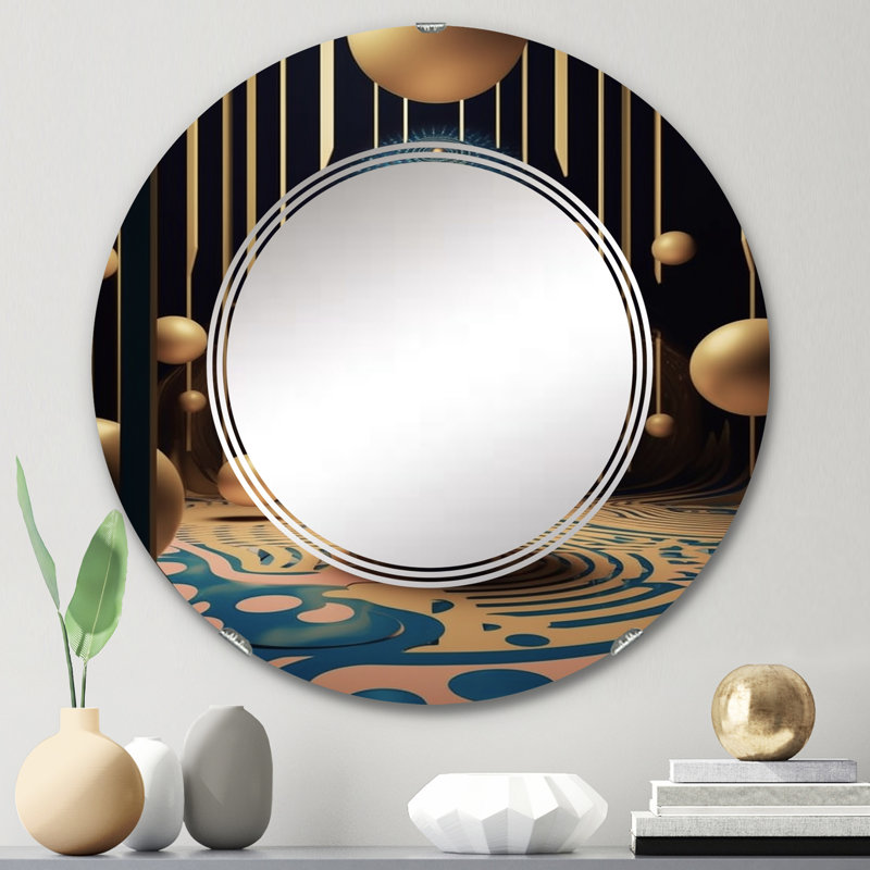 Miroir mural Rianna, 24 po x 24 po