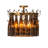 Thomasina Glass Flush Mount