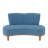 Upholstered Bench With Wooden Legs-1657012349