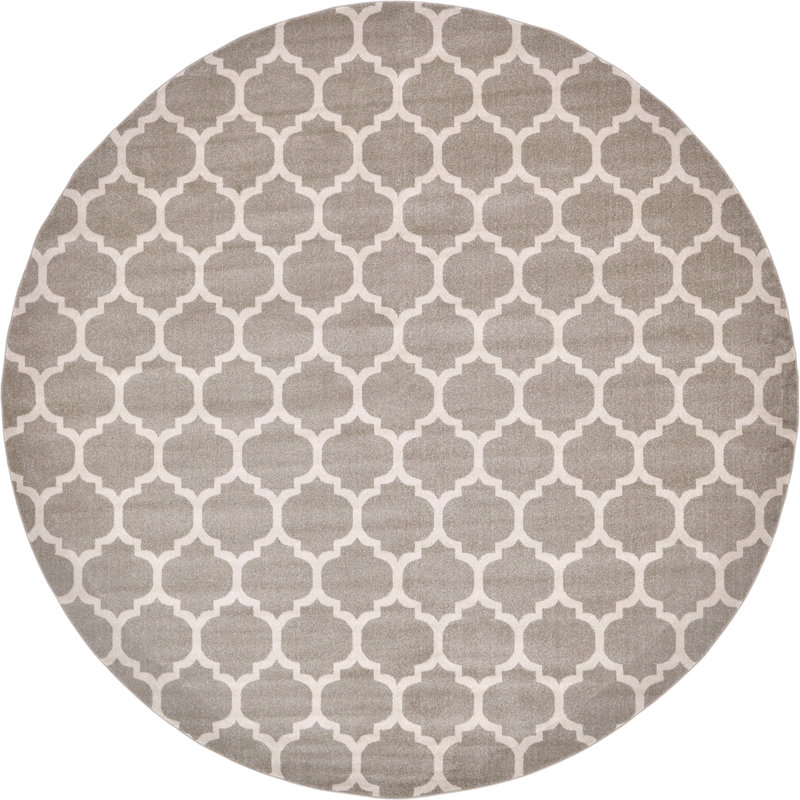 Molly Geometric Indoor Rug, Round 12'2"