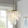 Isla Dimmable Layered Capiz Chandelier