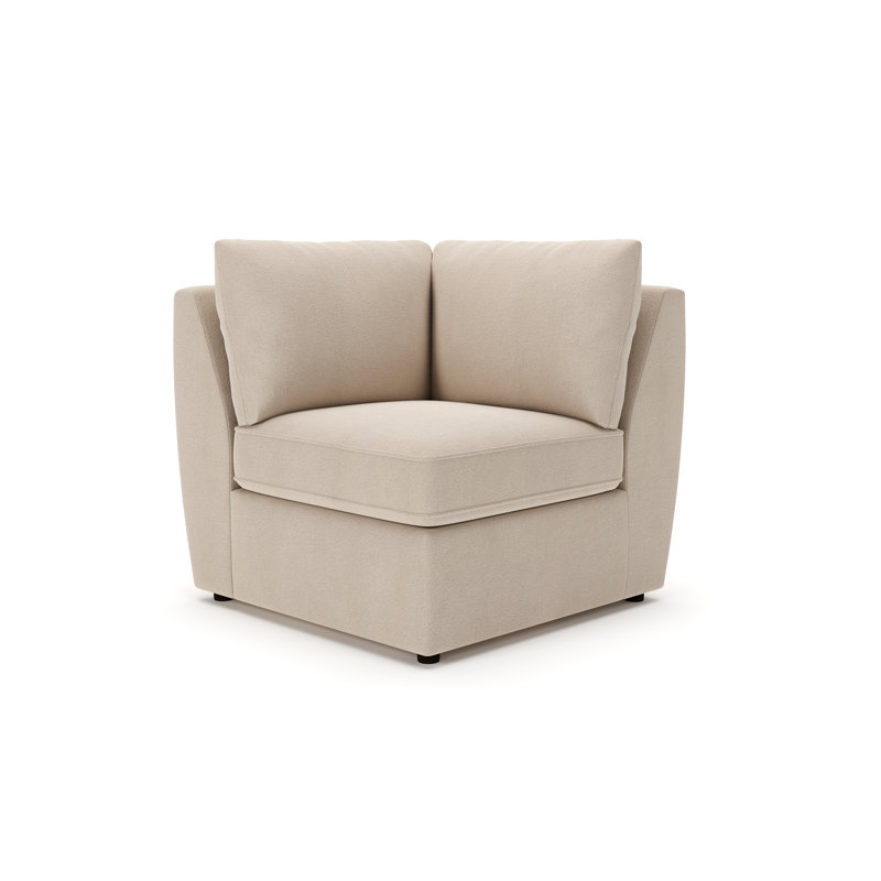 Chaise d'angle rembourrée Halston, Bella plage
