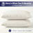 American Soft Linen 100% Cotton Percale Pillowcase Set (Set of 2) - Soft, Breathable, Hotel Quality Pillow Covers-129538062-129538063