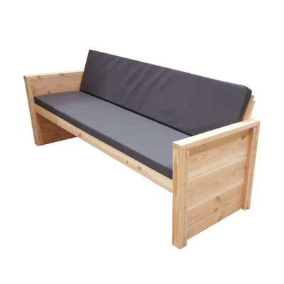 Meacham Manufactured Wood Wood Outdoor Bench