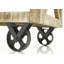 Solid Wood Bar Cart