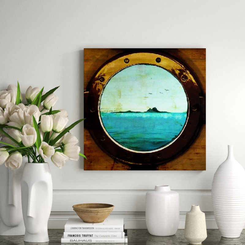 Finestra Sul Mare III Print by Chelsea Art Studio, Plexi, 24" H x 24" W x 1.5" D