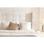 Tête de lit pour grand lit de 54 po, revêtement en velours, sommier non requis, assemblage facile, lit à oreilles avec tête de lit à garniture cloutée traditionnelle avec tête de lit, velours, sans accoudoirs, garniture capitonnée, style-2026260111-2026260110