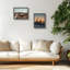Ensemble de cadres photo en bois-367074931