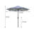 Clingensmith 108'' Beach Umbrella