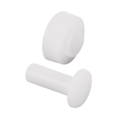Prime-Line Sliding Window Roller, with Axle Pins, 7/16 in. Flat Nylon