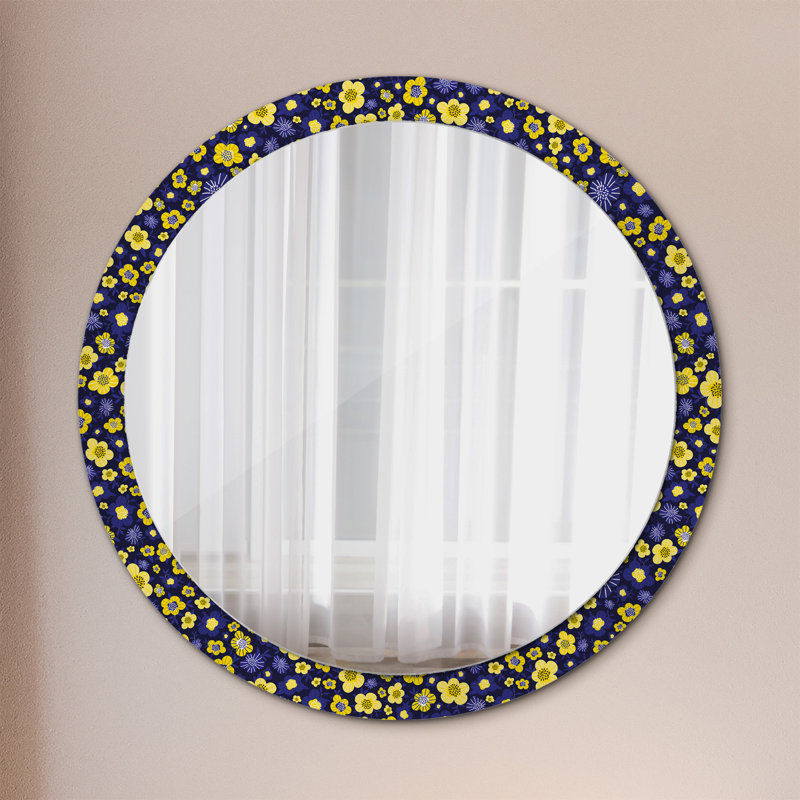Huldar Glass Flat Wall Mirror