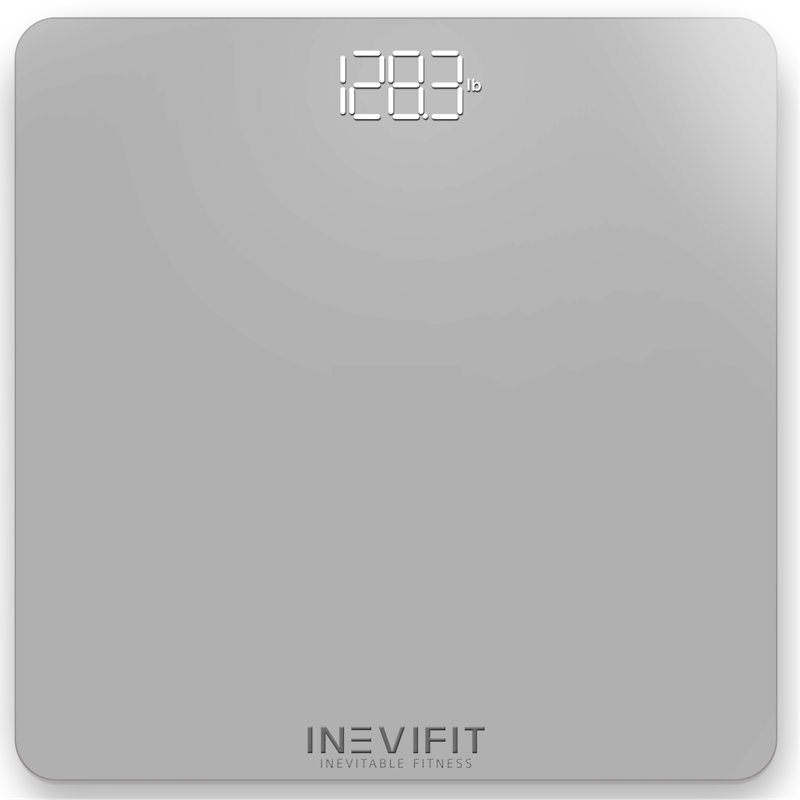 Pèse-personne Inevifit, Gris