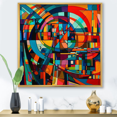 " Orange Forces In Motion "