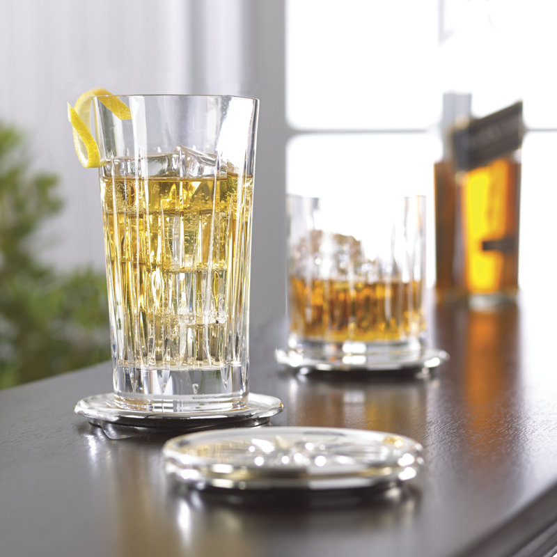 Ensemble de 4 verres à whisky Reed et Barton Soho