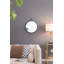 Miroir mural 24 po x 27 po avec cadre, miroir décoratif minimaliste contemporain pour le salon, le vestibule, le vestibule, la chambre à coucher