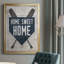 Toile encadrée de qualité supérieure Home Sweet Home Base - prête à être accrochée-2124472749-2124472746