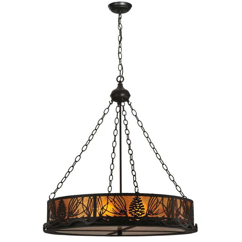 Rustic Lodge 2 - Light Chandelier