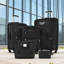 Ensemble de valises extensibles avec sac de voyage 3 pièces Softside Valise Softshell-134476715