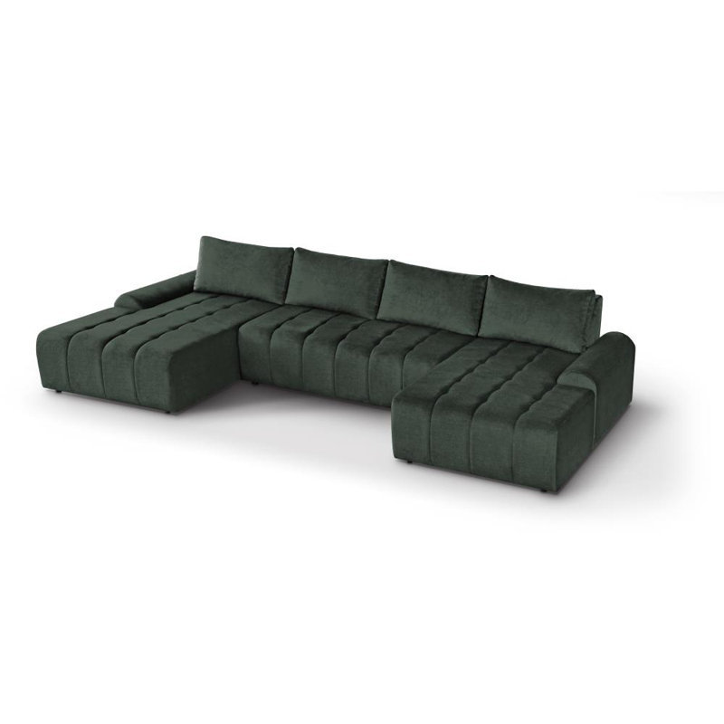 Daphyne 6 Seater Sofa Bed, Green